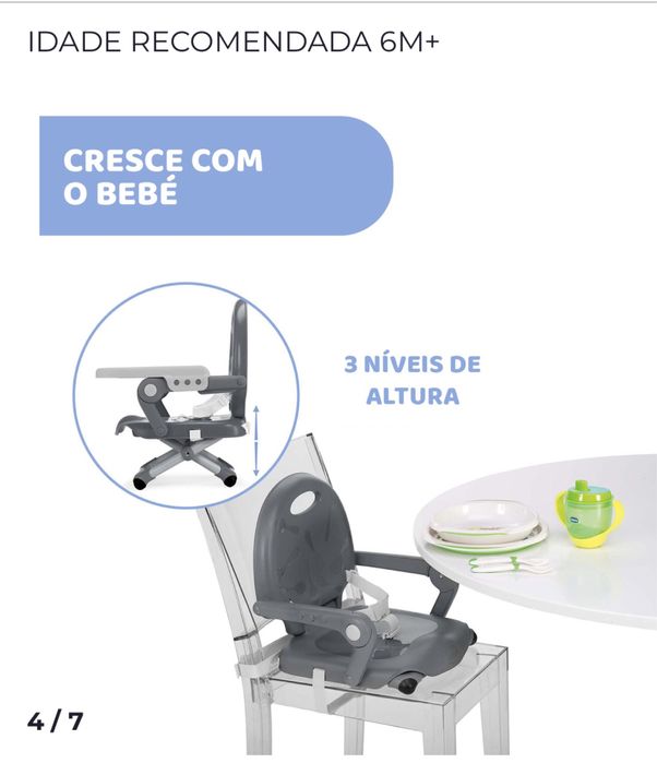 Cadeira Refeicão Chicco Pocket Snack