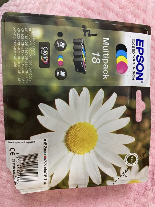 Tusz Epson 18 Multipack - przeterminowane