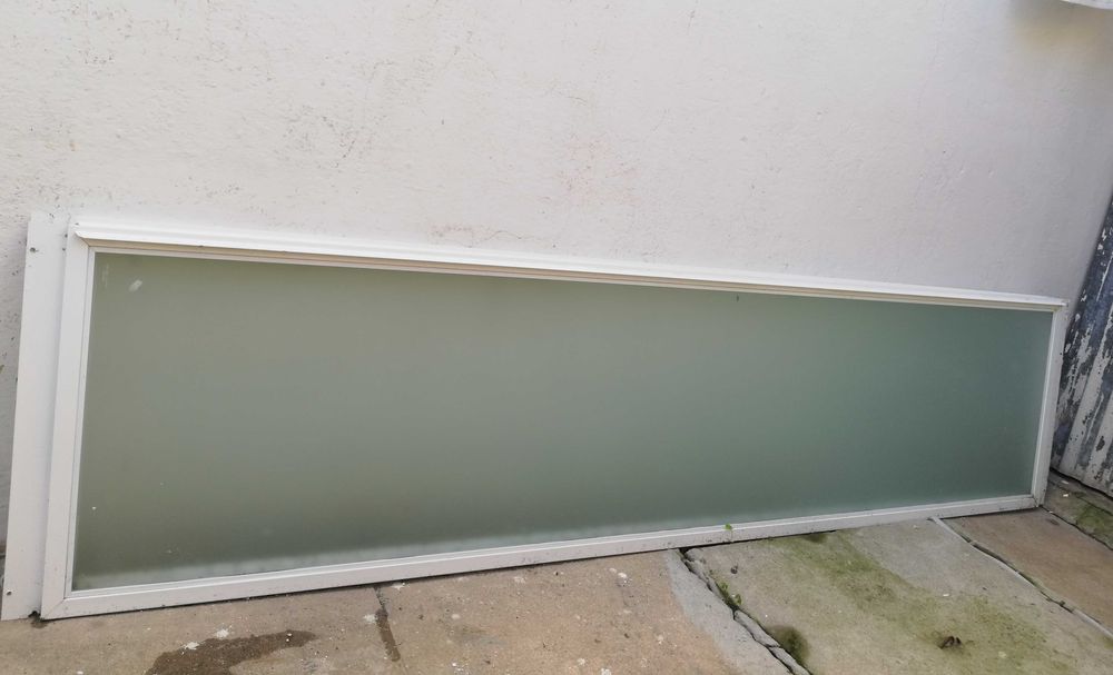Duas folhas de resguardo para poliban em vidro temperado