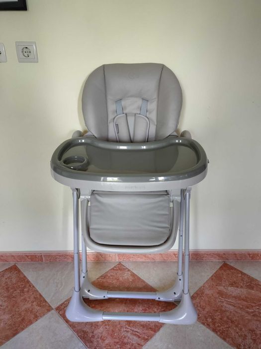 Kinderkraft Yummy Cadeira de Papa Cinzento