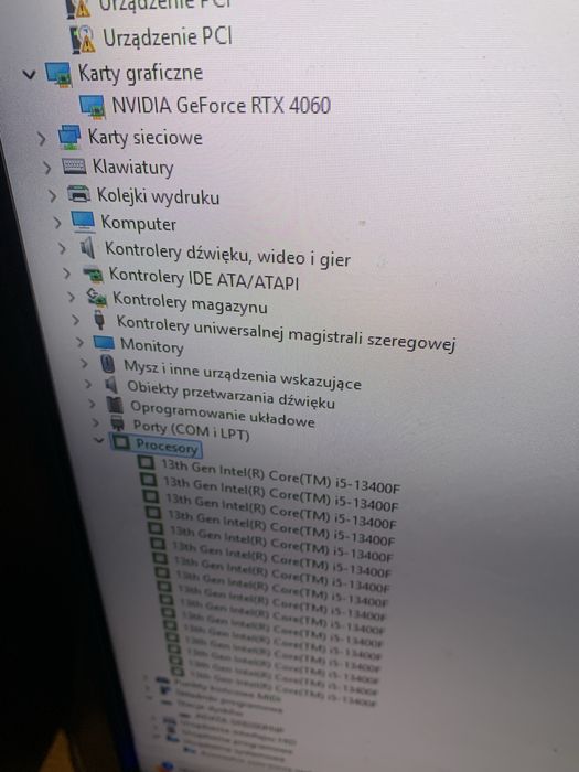 Komputer gamingowy RTX4060