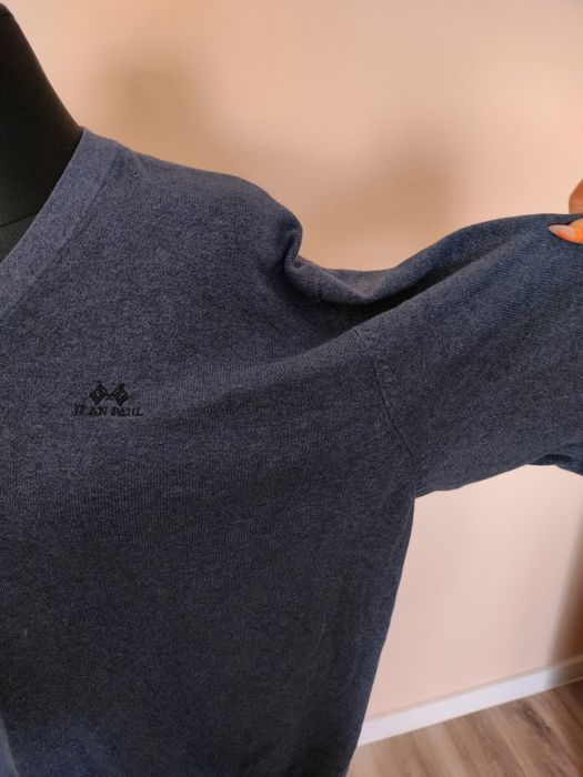 Granatowy męski sweter Jean Paul XXL