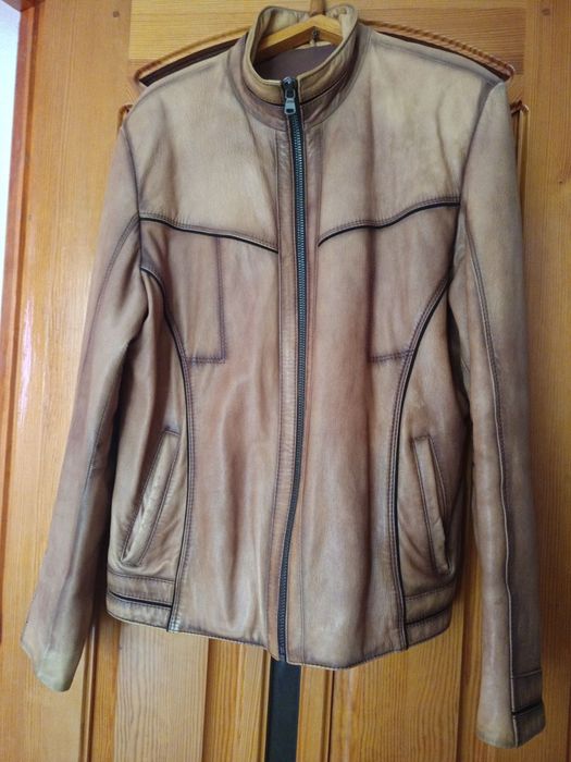 Куртка мужская кожаная