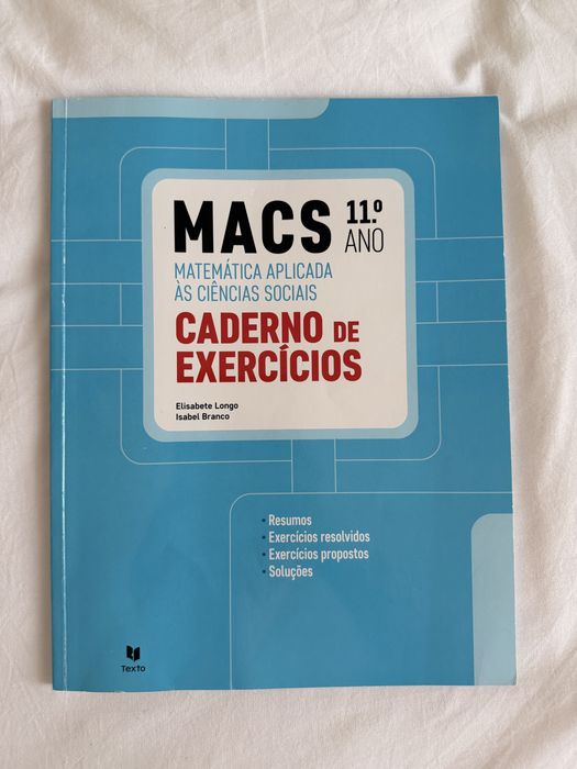 MACS 11 - caderno de exercícios (NOVO)