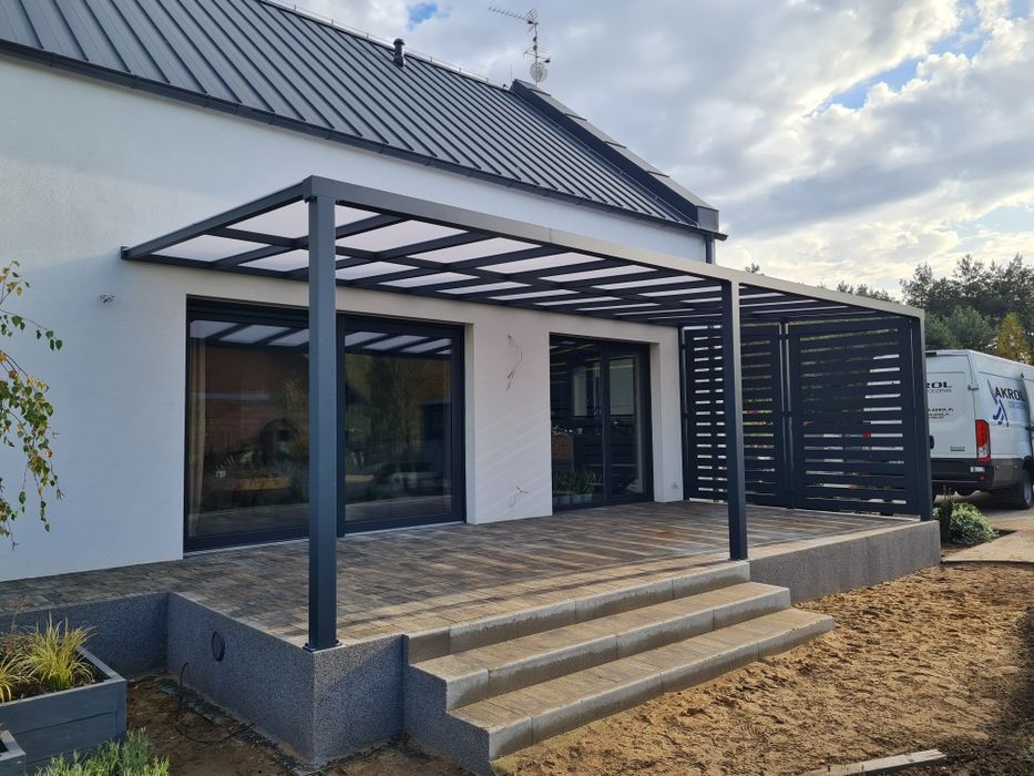 Zadaszenie tarasu z aluminium, wiata,pergola.