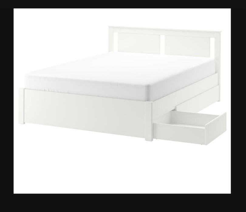 Cama casal com  colchão