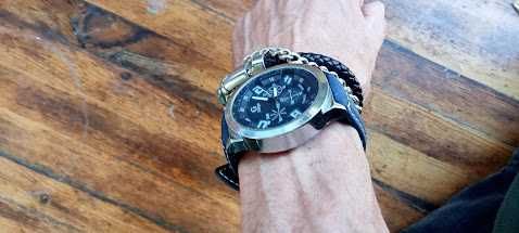 Relógio Giorgie masculino azul pilha/bracelete novas