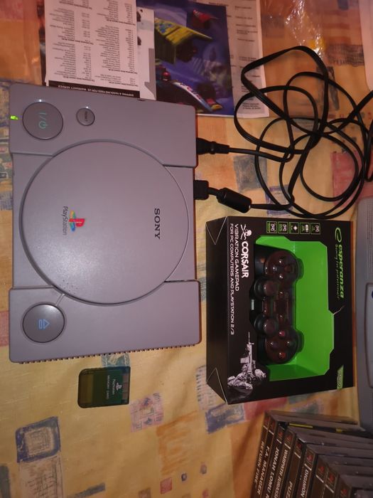 Psx // komplet // instrukcja, 10 gier