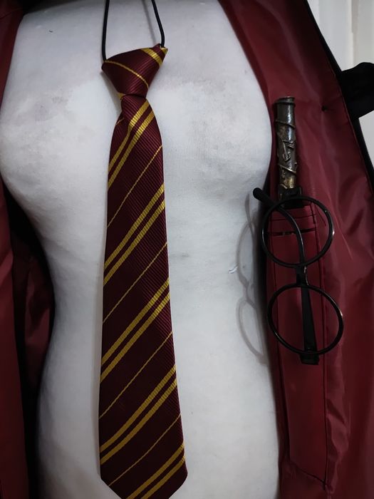 Strój przebranie Harry Potter czarodziej Gryffindor 5 części roz L