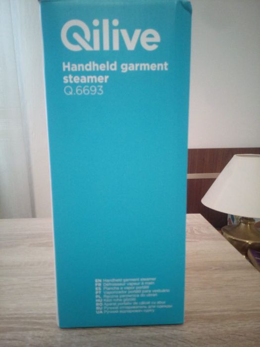 Ferro a vapor portátil de viagem