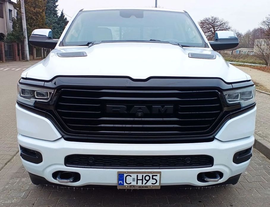 Dodge RAM 2021 4x4 5,7 HEMI LIMITED biała perła pneumatyka 100% sprawny