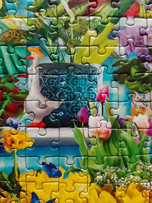 Puzzle Spring Flowers 500