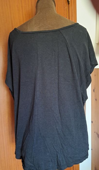 T-shirt Oversized Pull&Bear - Estampa Torre Eiffel / Paris - Tam. L