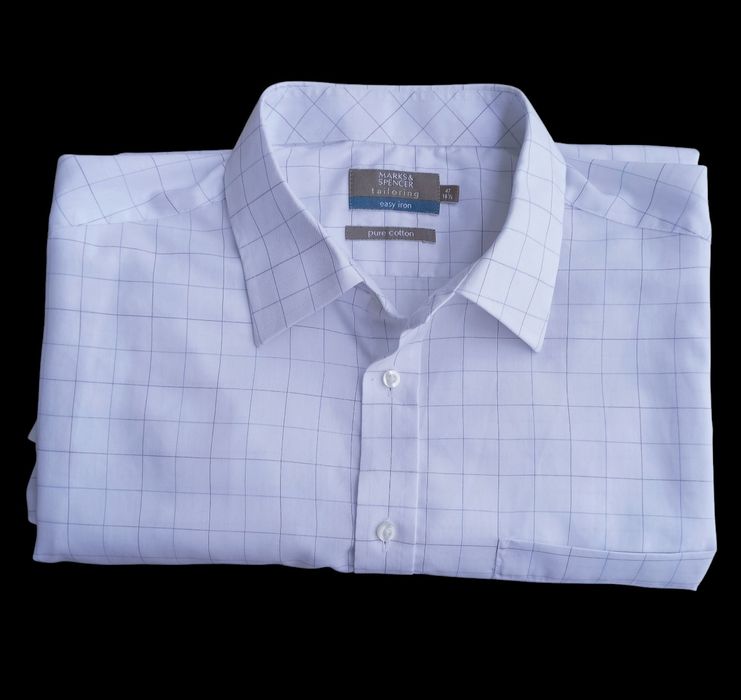 Marks & Spencer  elegancka biała  koszula  rozmiar  5XL , 6XL