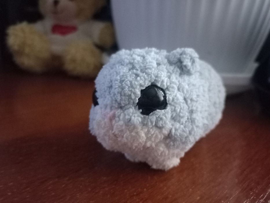 мягкая игрушка хомяк,ручной работы