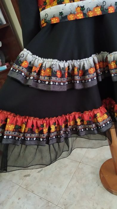 Conjunto Halloween menina