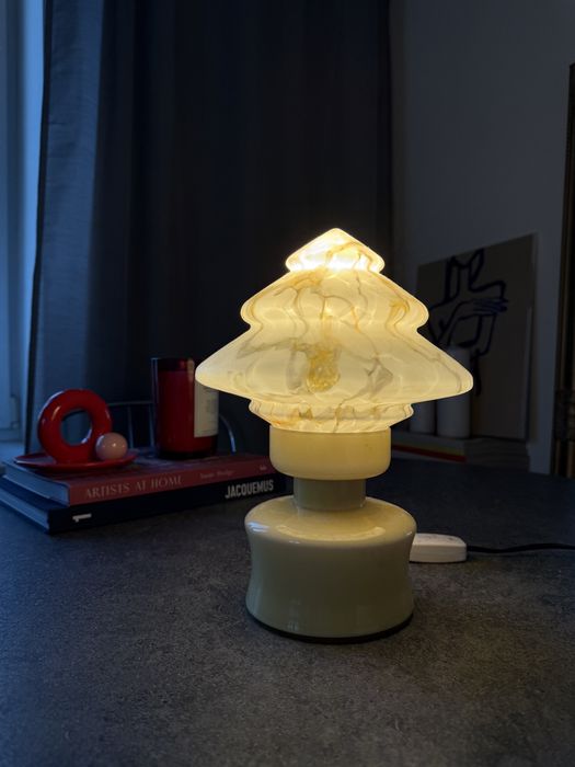 Lampka stołowa szkło MURANO