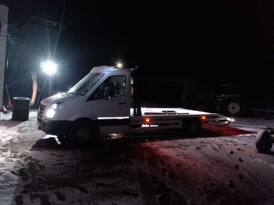 Transport, auto-laweta, pomoc drogowa