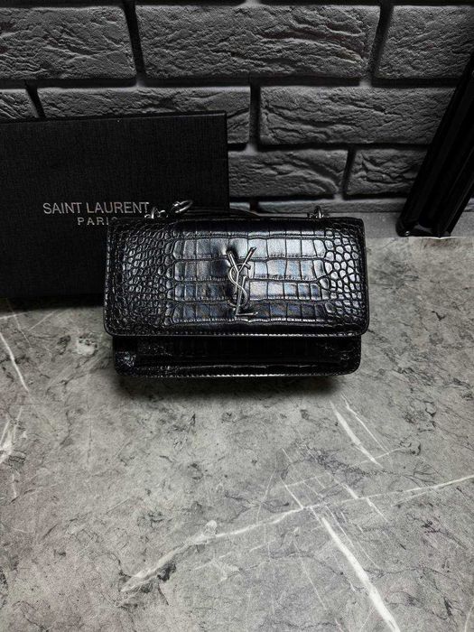 Torba YSL Yves Saint Laurent Czarna Damska