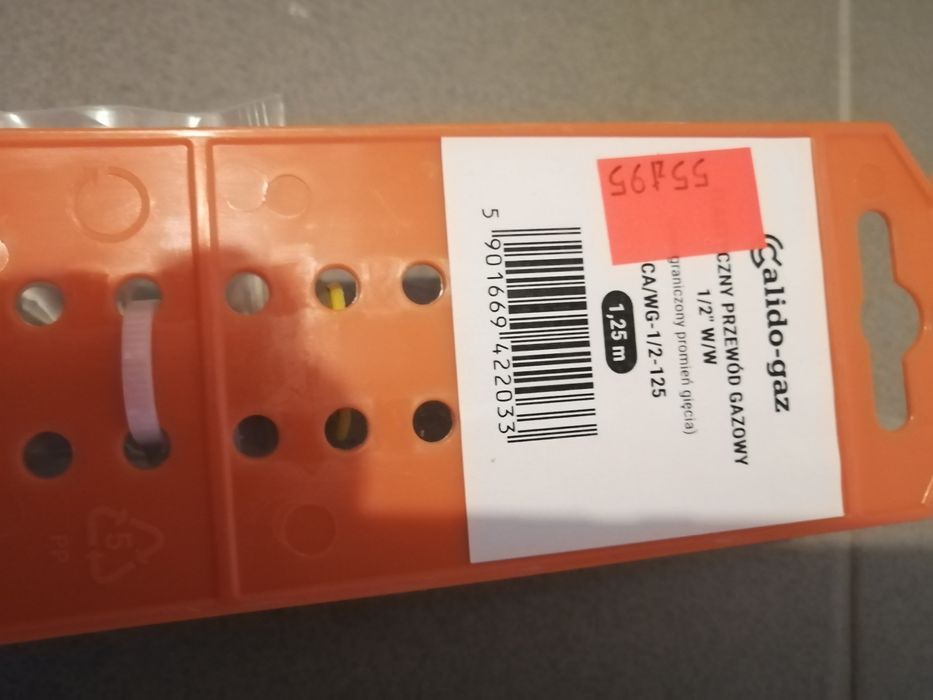 Przewód gazowy 1,25m