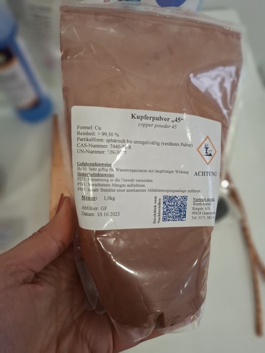 Kit completo Electroforming tecnica fabulosa para criar joias em cobre