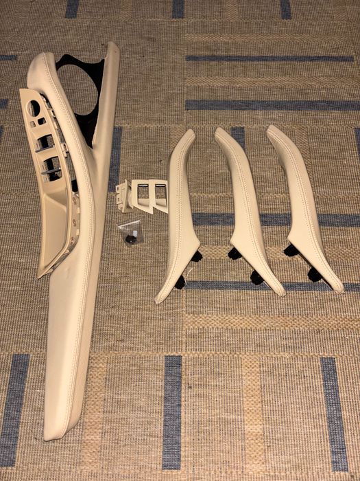 Kit completo de puxadores interiores BMW F10 F11 F18 bege