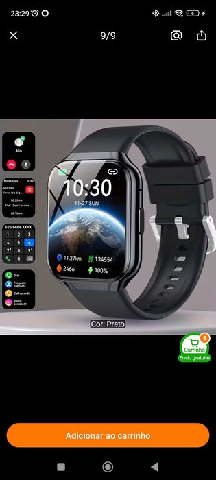 Relógio Smartwatch