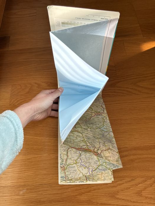 Mapa de Itália central