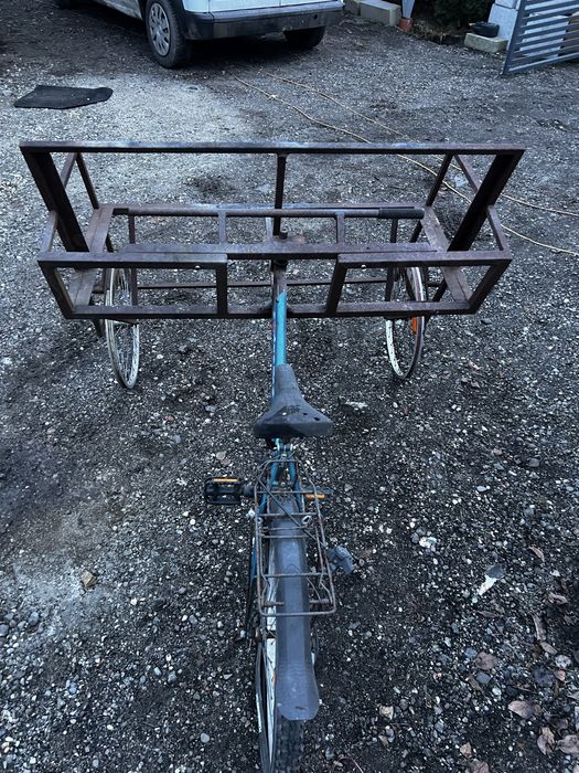 Rower trajka trójkołowy