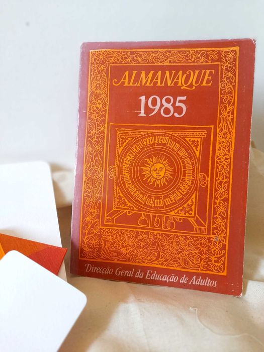 Almanaque Oficial 1985 DGEA Vintage Anos 80 Antiguidade Livro