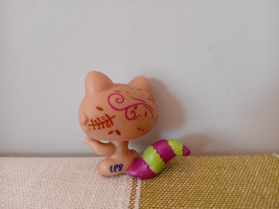 Littlest Pet Shop malowany szop pracz