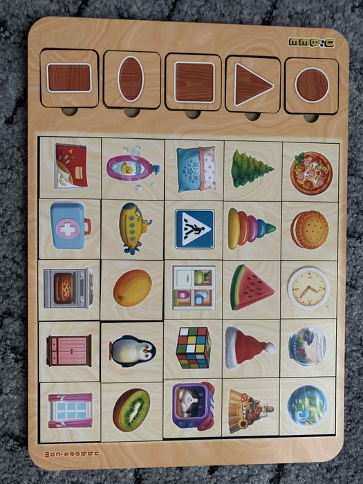 Сортер Ubee геометричні фігури