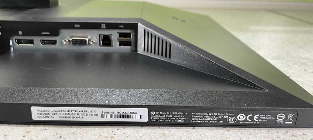 Мониторы HP E24i G4 24" FHD IPS LED за все 500гр