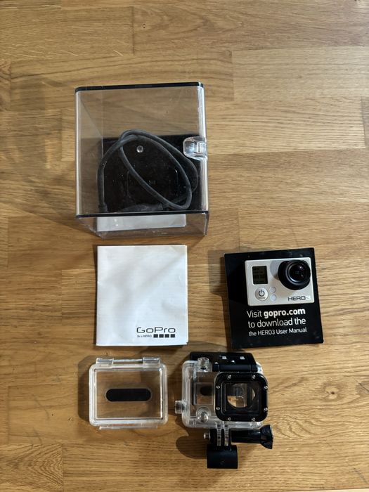 Gopro hero 3 com caixa estanque