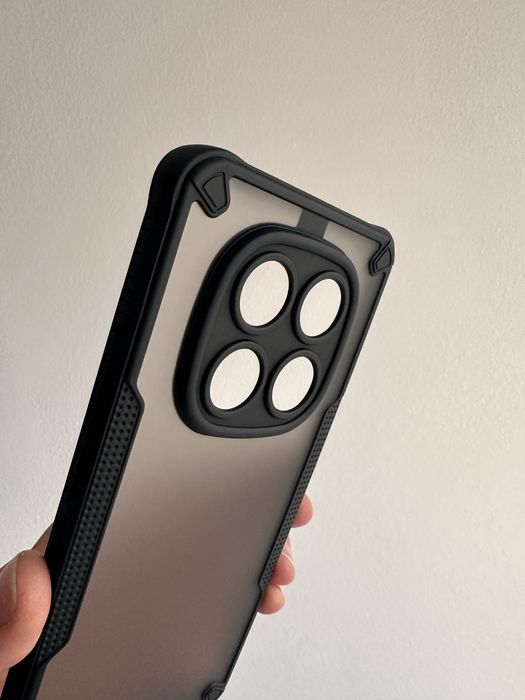 Etui Plecki + SZKŁO cały ekran do XIAOMI REDMI NOTE 14 PRO 4G / 5G