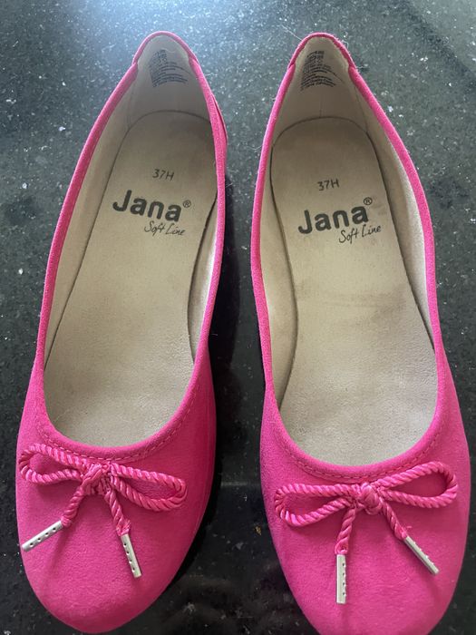 Buty/baleriny różowe rozm. 37