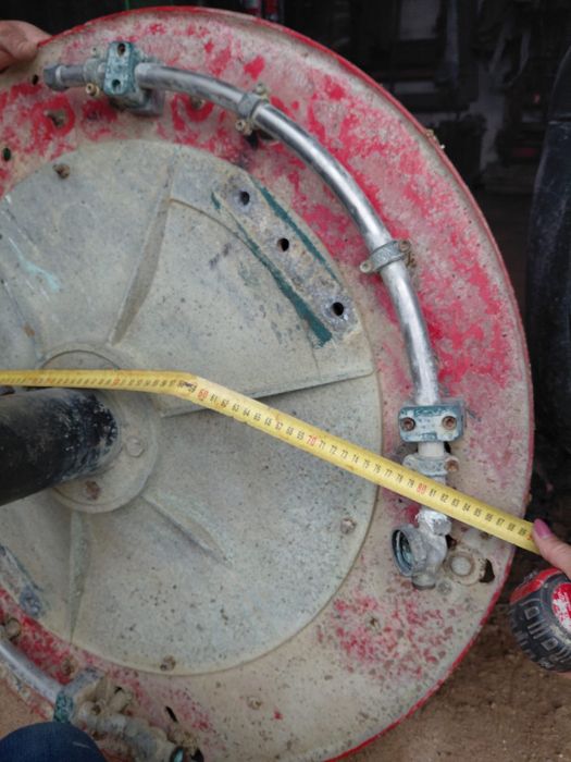 Hélice de turbina Tomix 300 litros