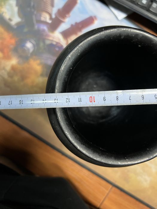 Ваза вʼєтнамська, антикварна із сандалового дерева, ручний розпис