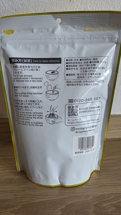 Matcha z Japonii