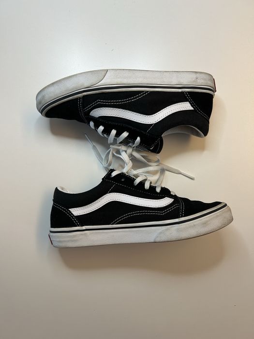Vans Old Skool Preto/Branco Tamanho 35 – Muito bom estado