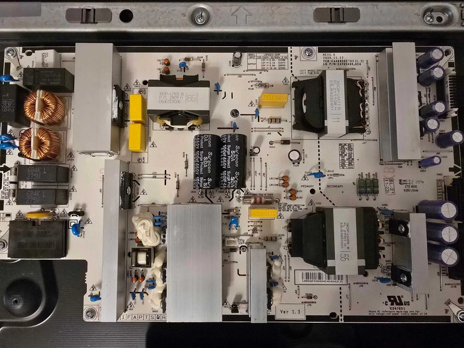 Zasilacz płyta zasilająca do telewizora LG OLED55C11LB