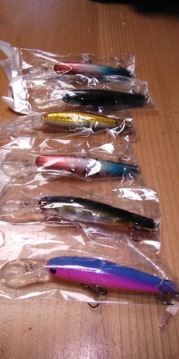 Material de pesca,novo.