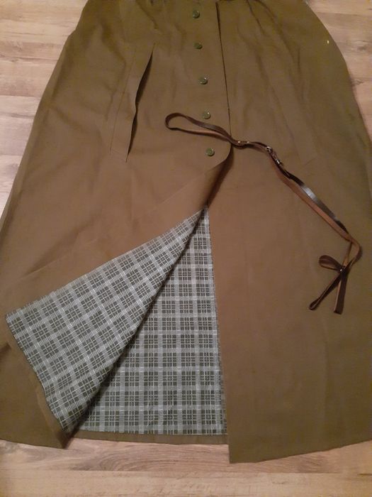 Офицерская плащ-,накидка и ремень для её переноски