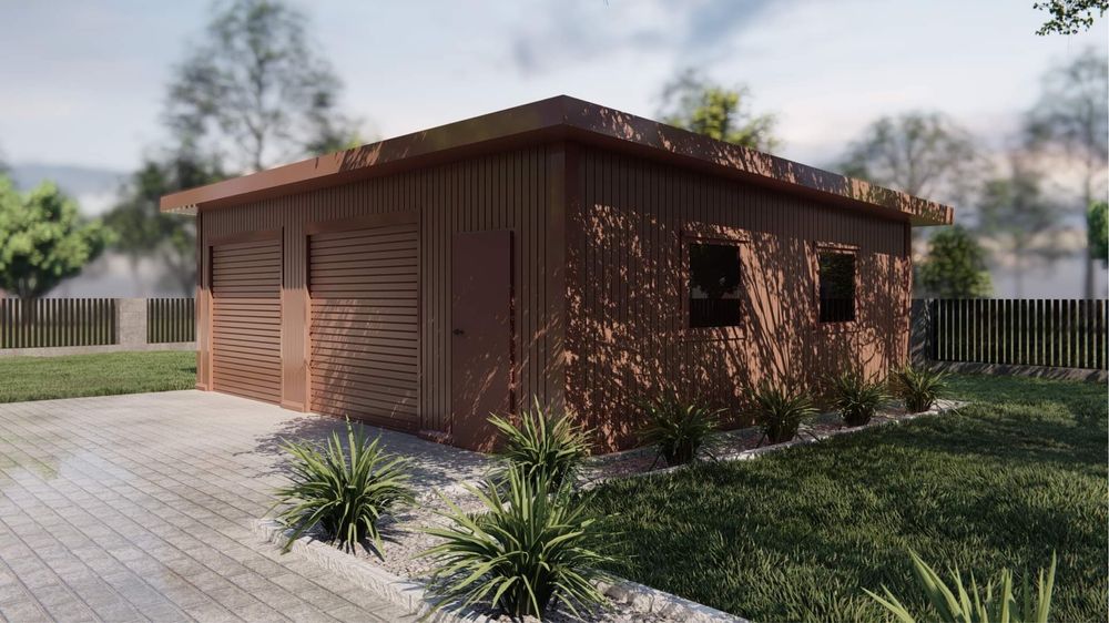 Konstrukcje stalowe, płyty warstwowe, hale, garaże, montaz