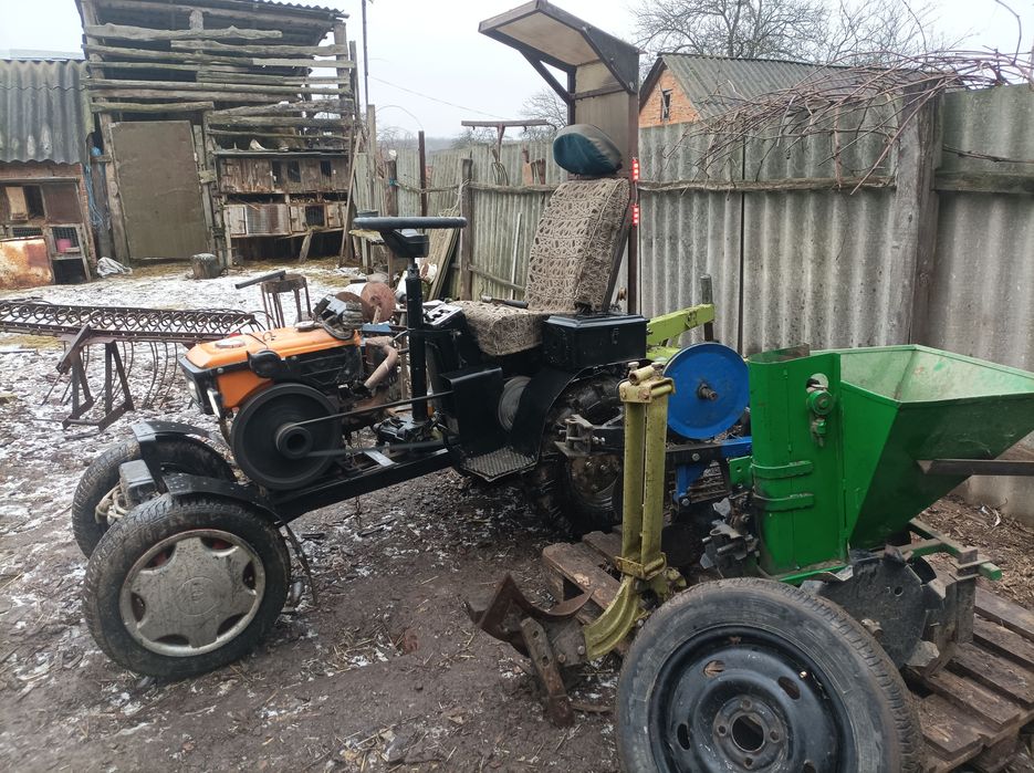 Саморобний міні трактор