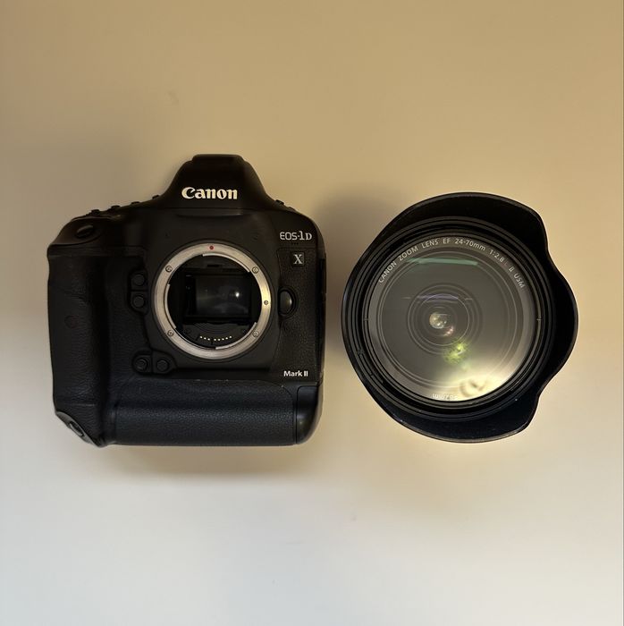 Canon EOS 1D X Mark II з обʼєктивом Canon EF  24-70mm