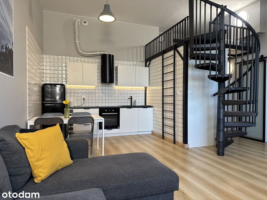 MARZEC GRATIS |Kawalerka z antresolą | Browary Wrocławskie | GARAŻ