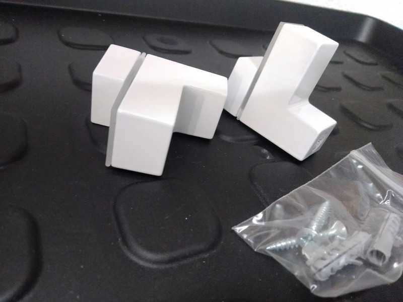 2x Suporte de prateleira vidro