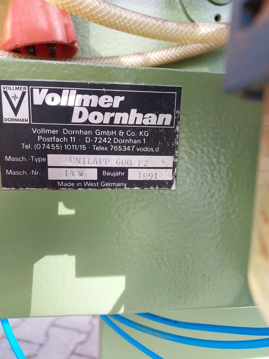 Ostrzałka do pił tarczowych Vollmer automatyczna