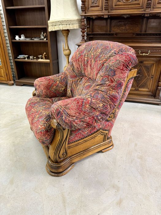 Велюровий гарнітур 3+1+1 диван комплект на дубе Мебель из Голландии